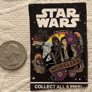 Original Star Wars Disney blind box mystery pin.